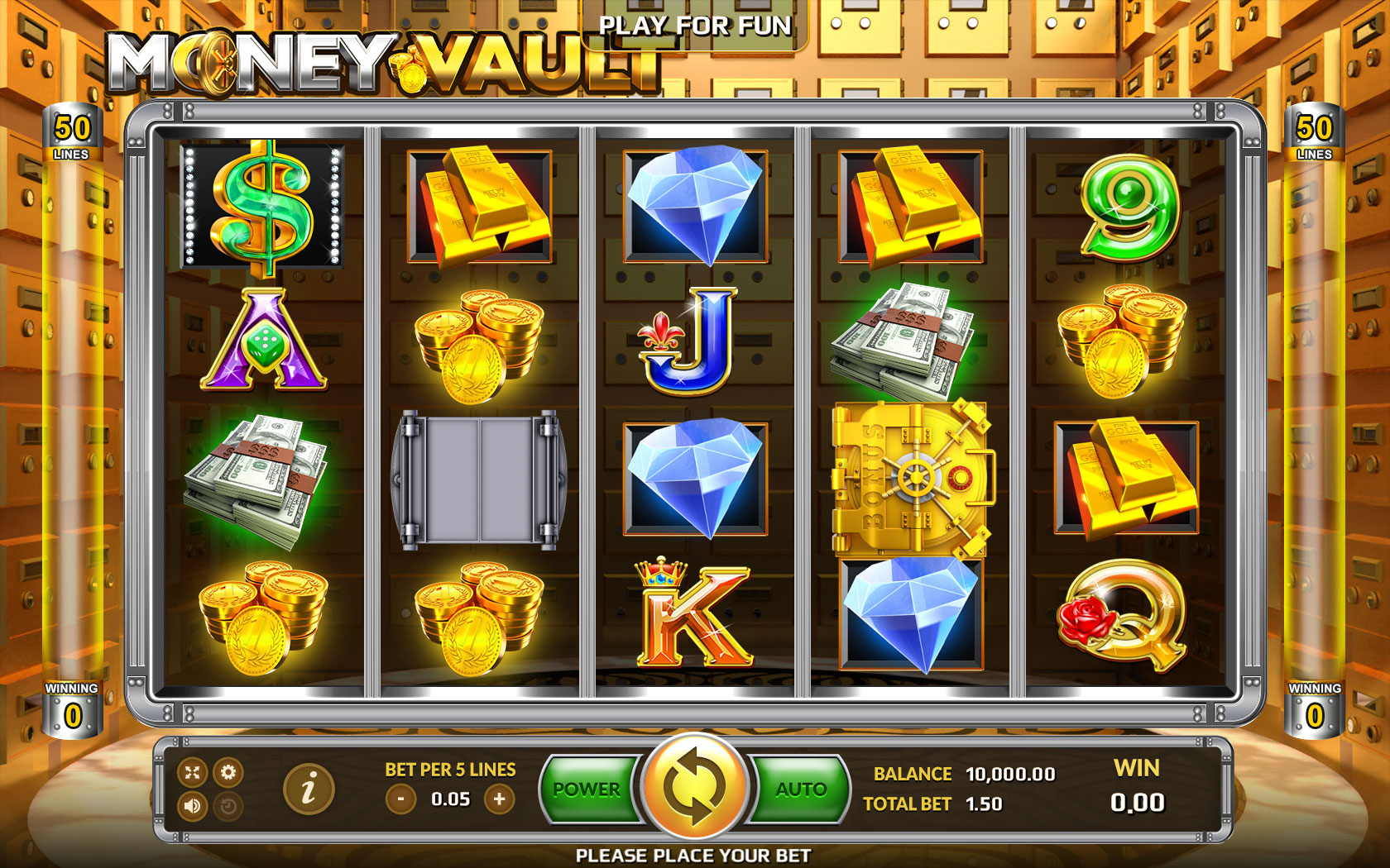 รีวิวเกมสล็อต XO Money Vault